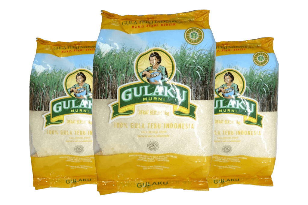 Gula Pasir Gulaku 1Kg Kuning